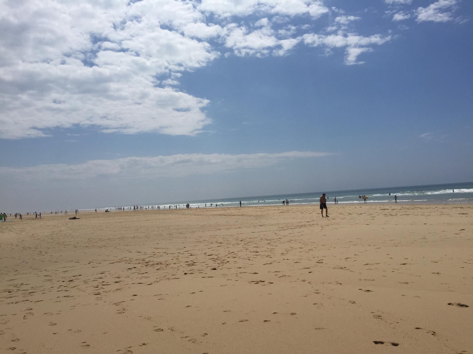 La plage du Grand Crohot, Gironde