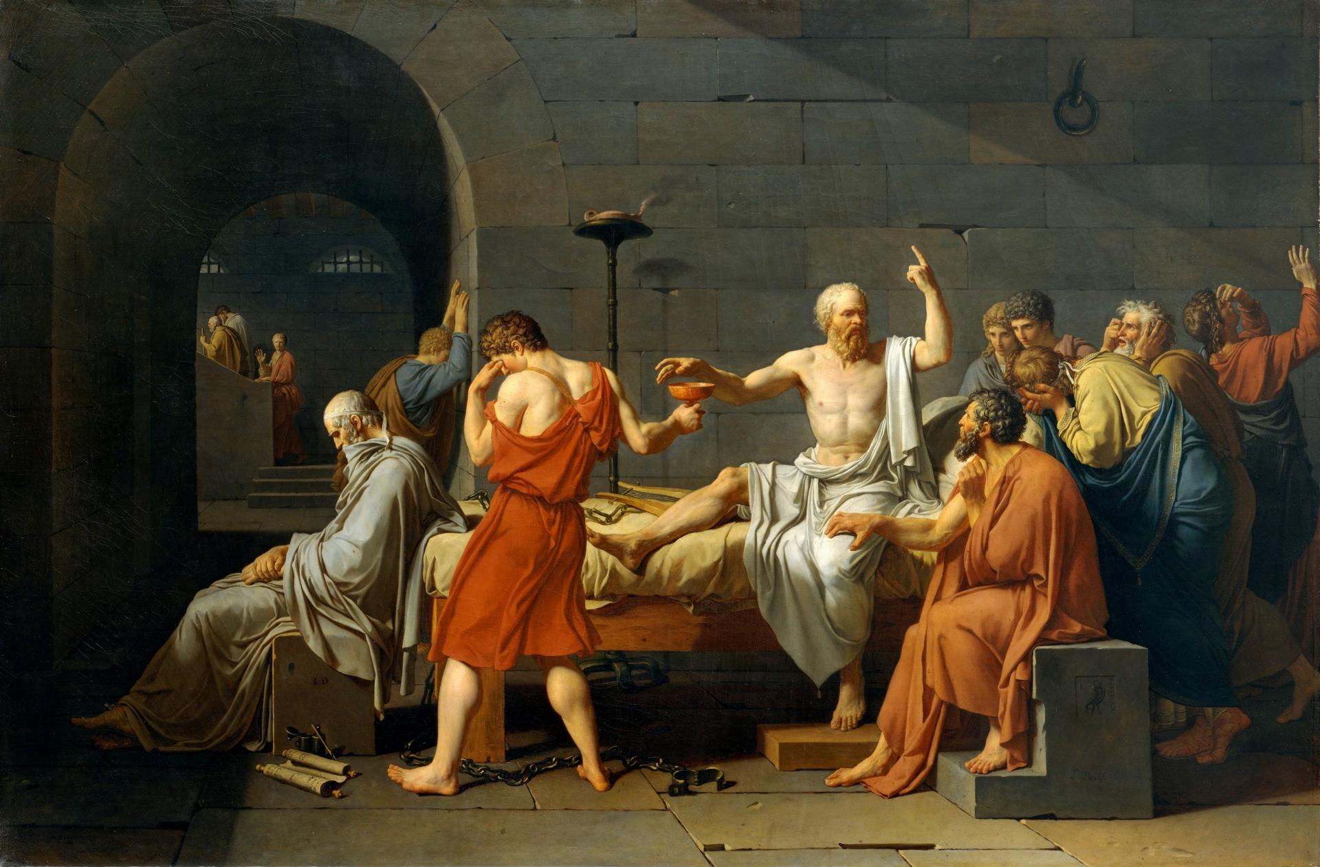 Socrate par david